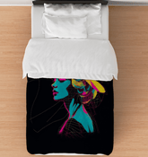Retro Vintage Vibes Duvet Cover - Beyond T-shirts